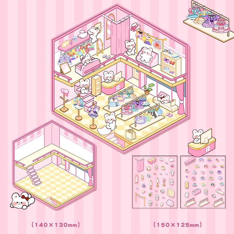 SUPER FUN Scene DIY Stickers (Open in LiveRoom)