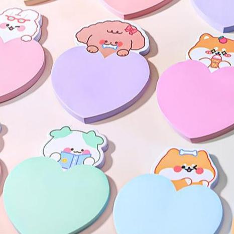 Cute Cartoon Sticky Note (Bags Open in Live)