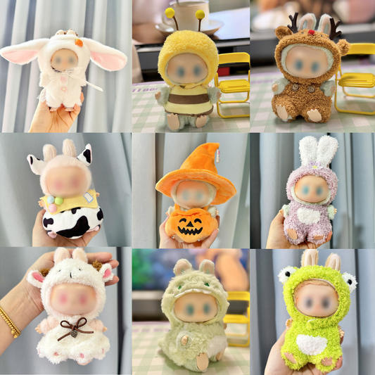 Cute Fuzzy Clothes For 17cm Monster Doll (CLOTHES ONLY)