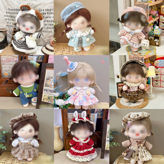 Clothes For 20cm Girl Doll (CLOTHES ONLY)